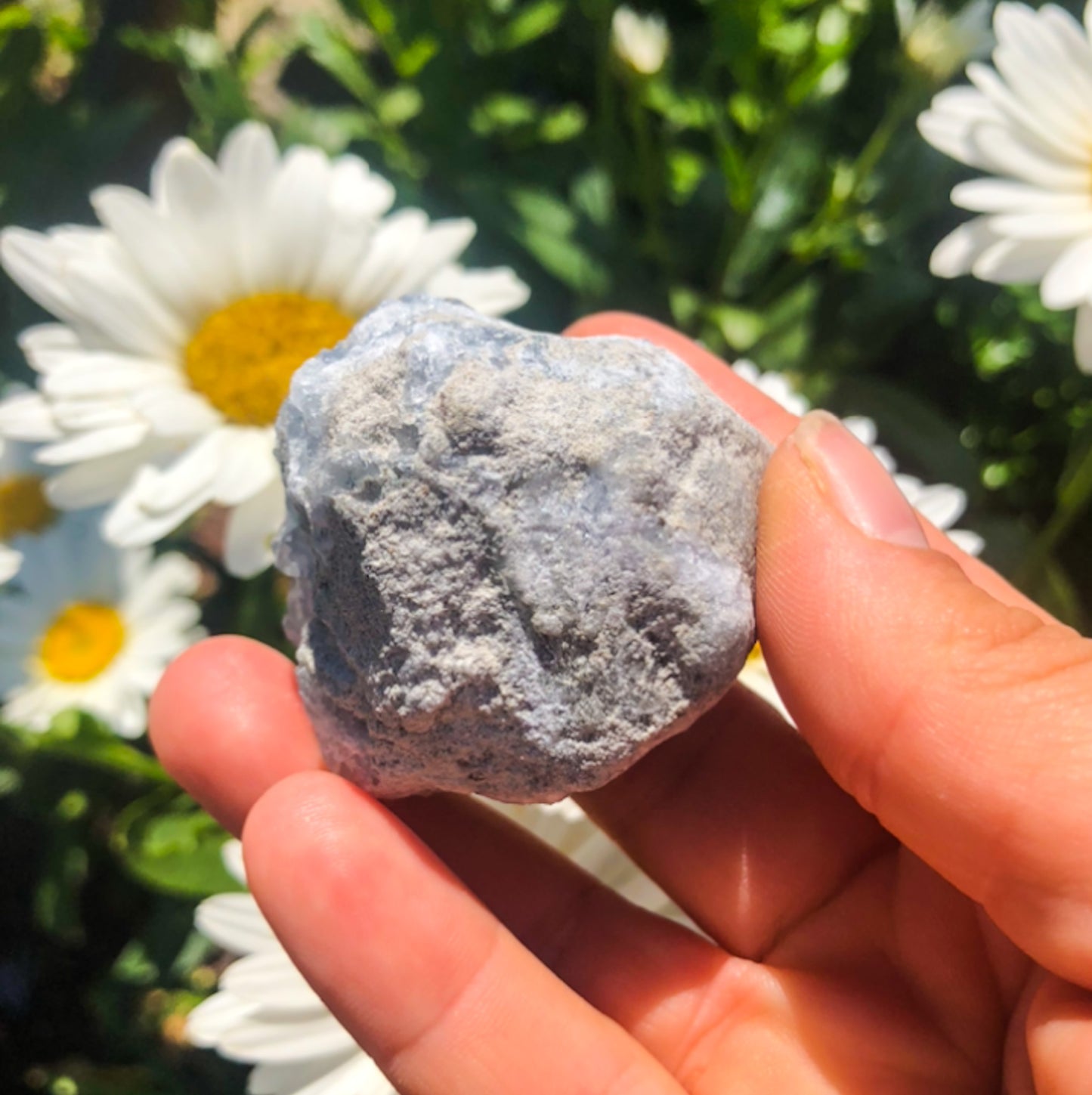 Stunning Blue Celestite Cluster