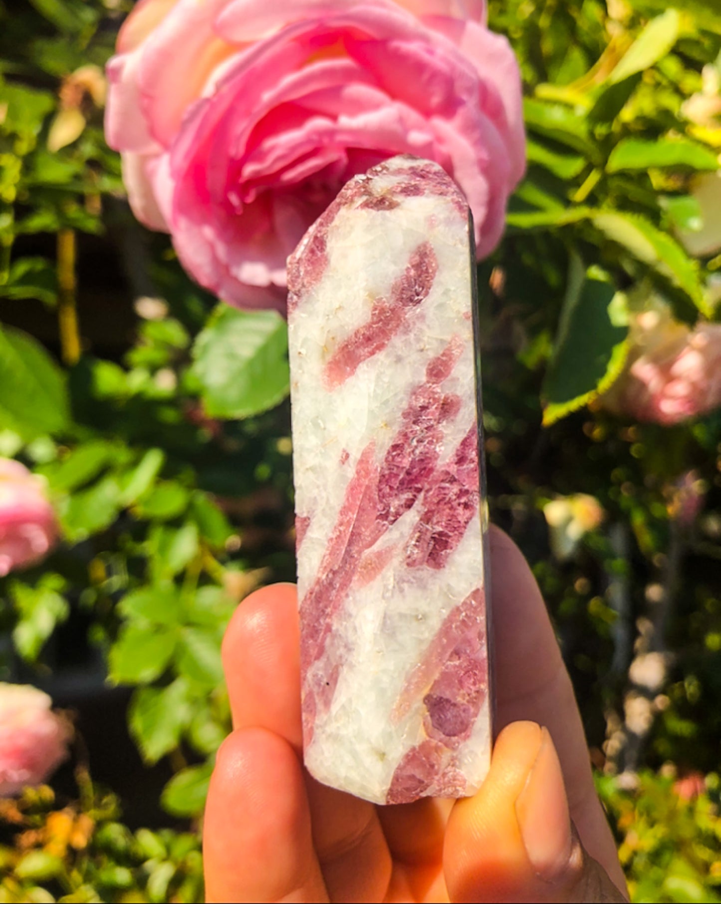 Divine Pink Tourmaline Tower