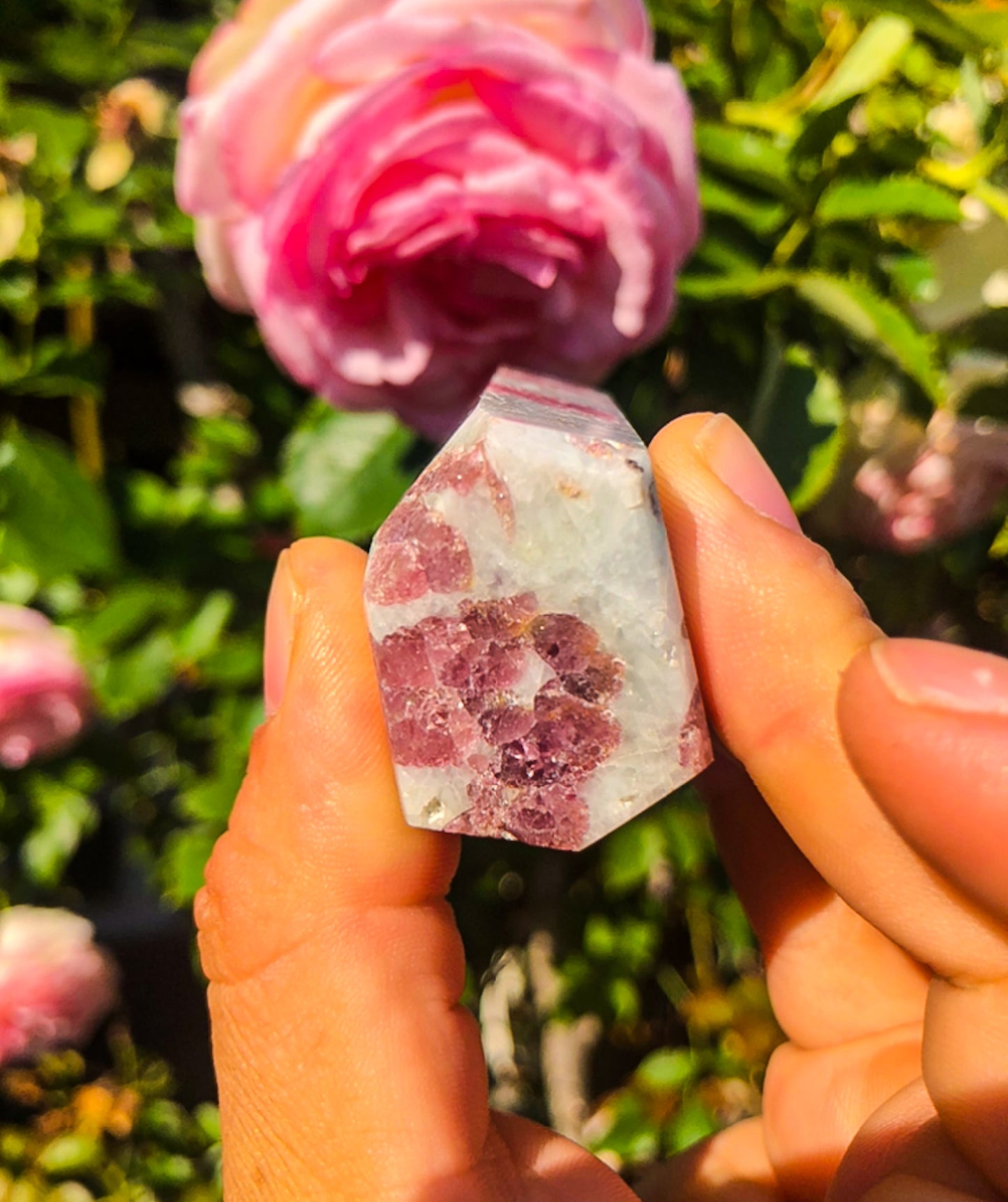 Divine Pink Tourmaline Tower