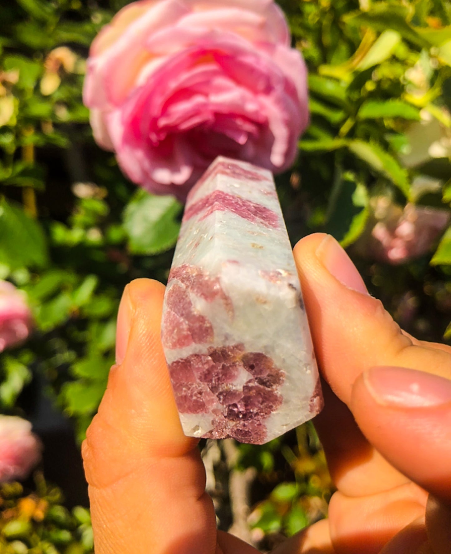 Divine Pink Tourmaline Tower