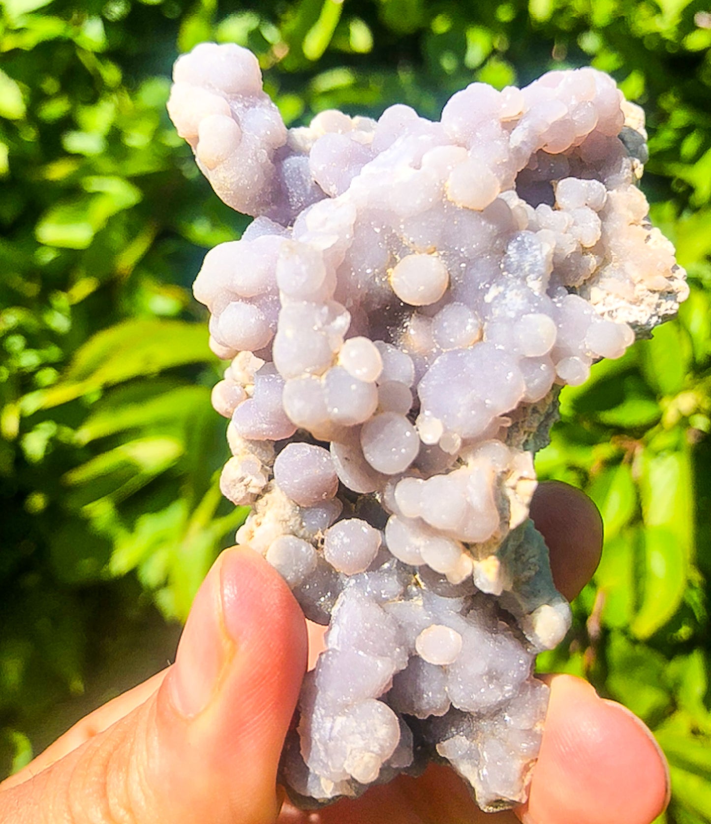 Amazing Raw Purple Grape Agate