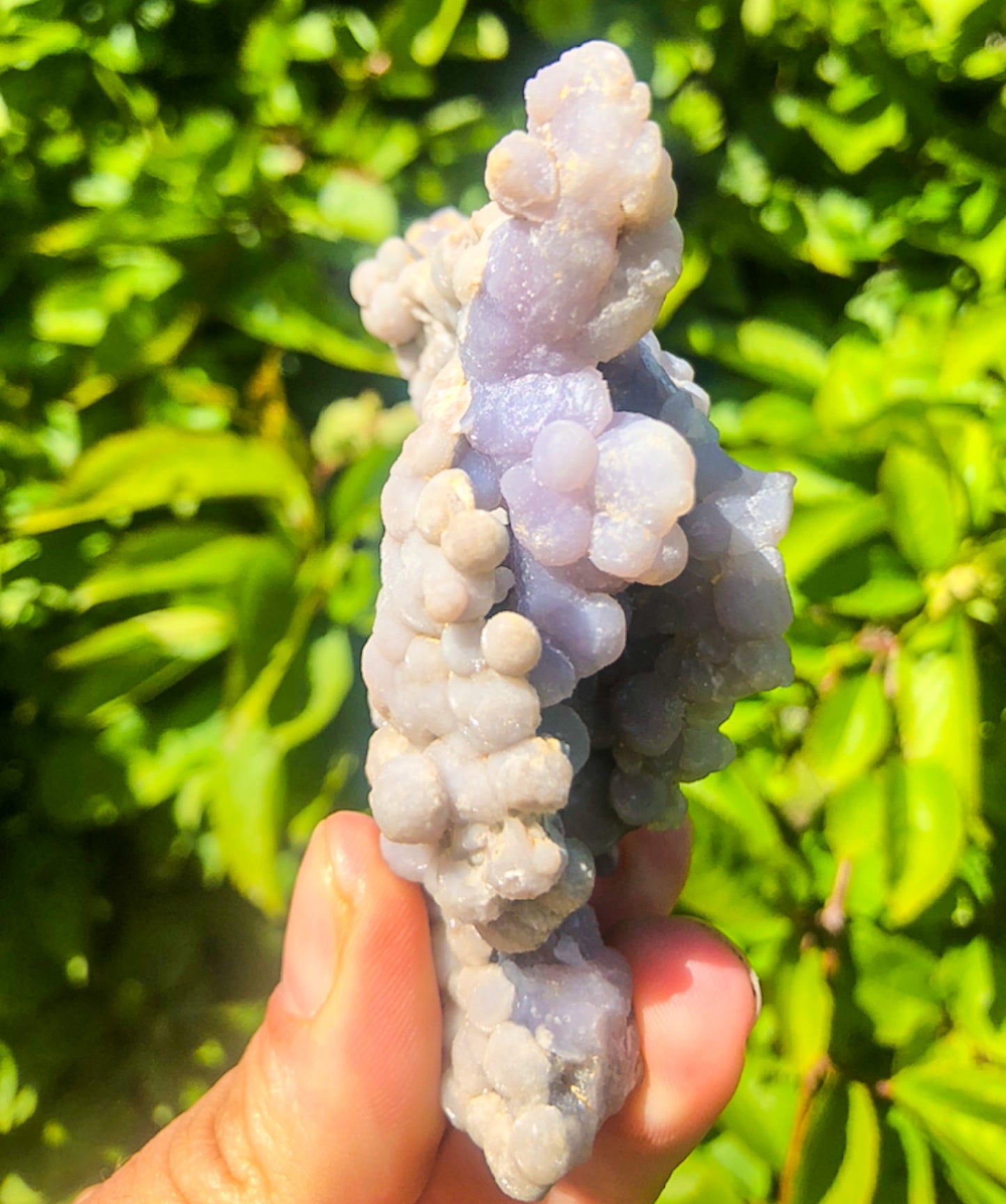 Amazing Raw Purple Grape Agate