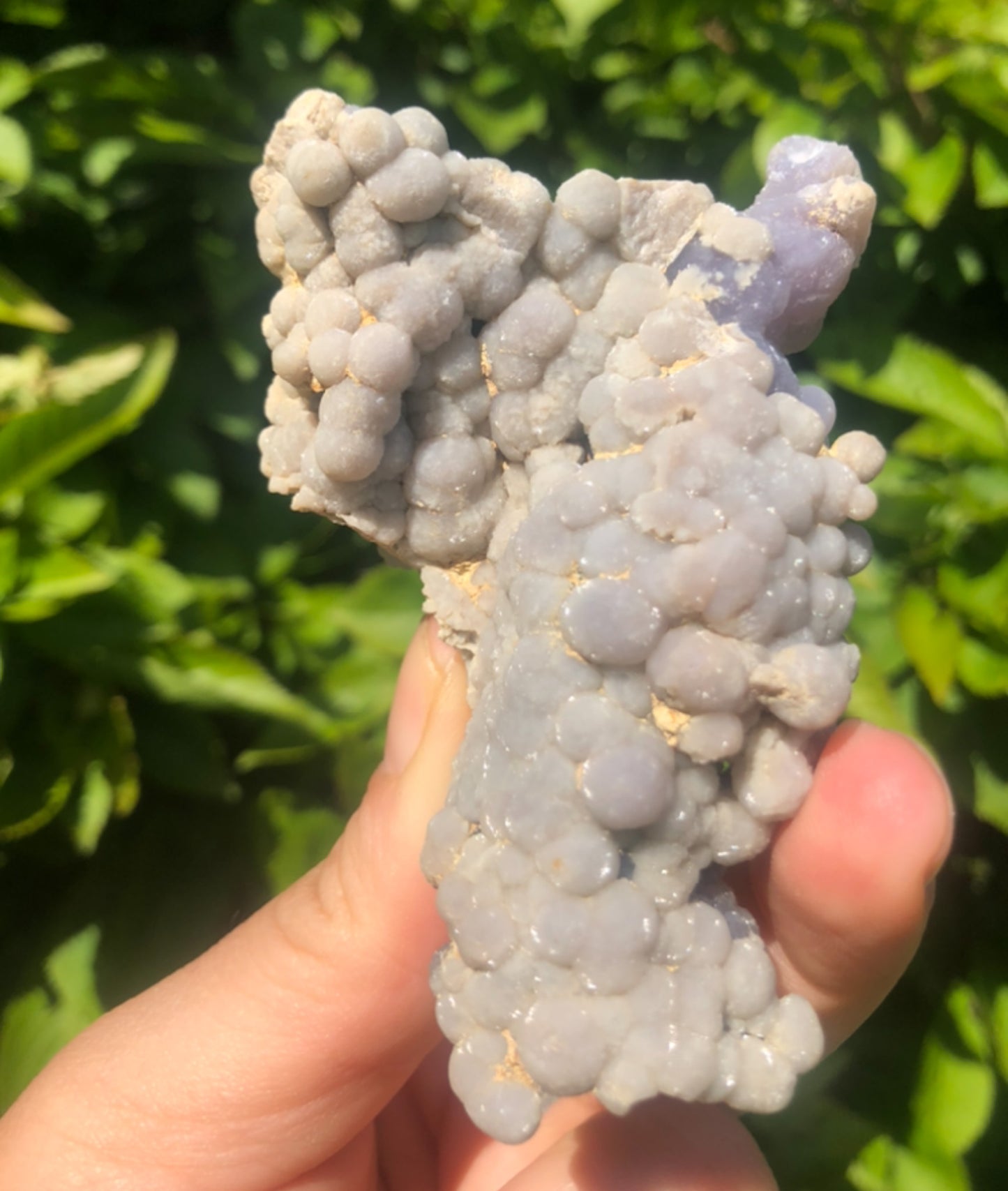 Amazing Raw Purple Grape Agate
