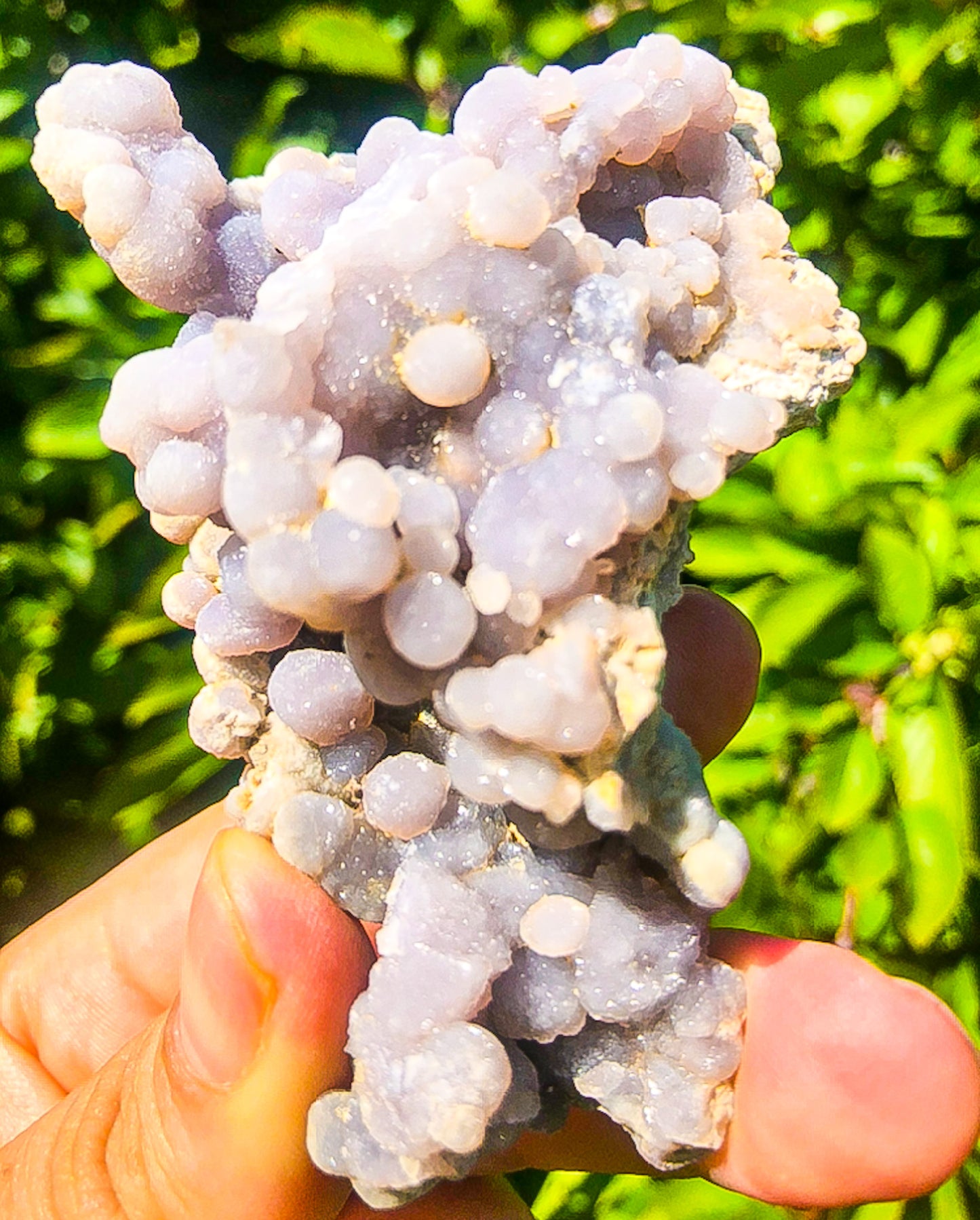 Amazing Raw Purple Grape Agate