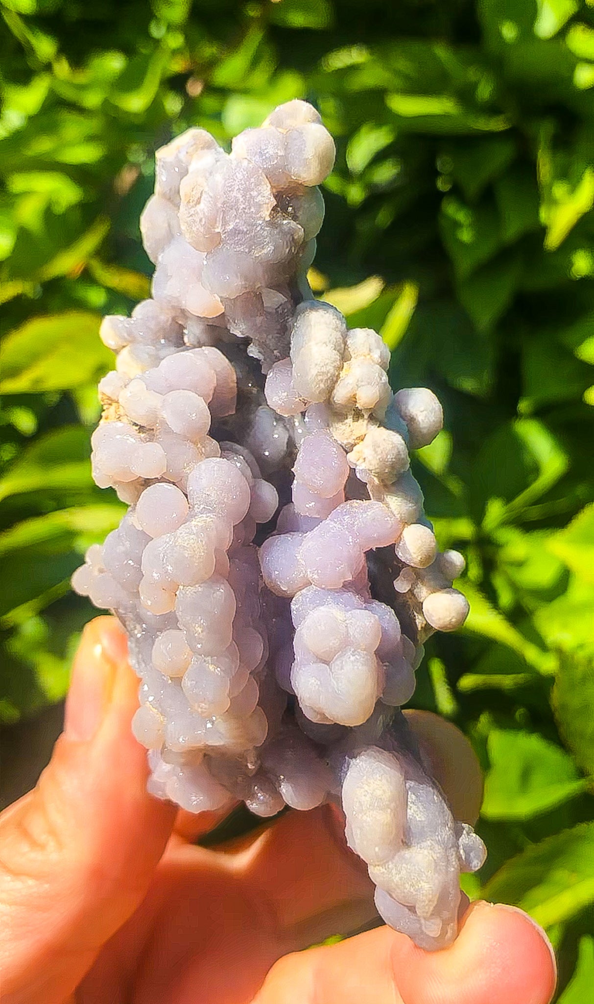 Amazing Raw Purple Grape Agate