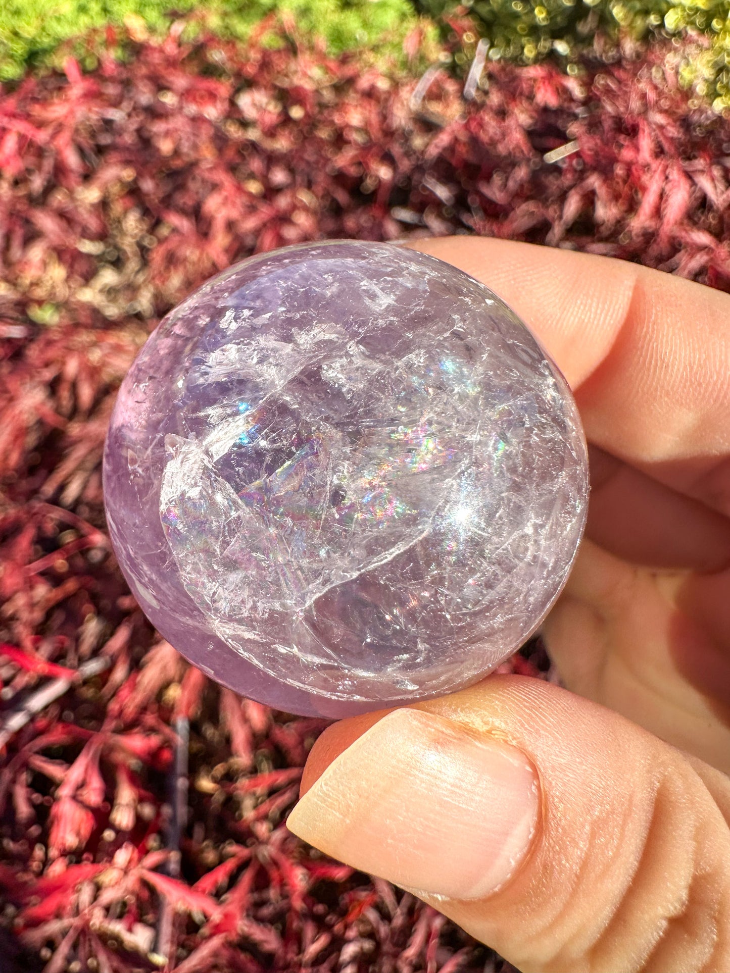 Superb Purple Amethyst Sphere