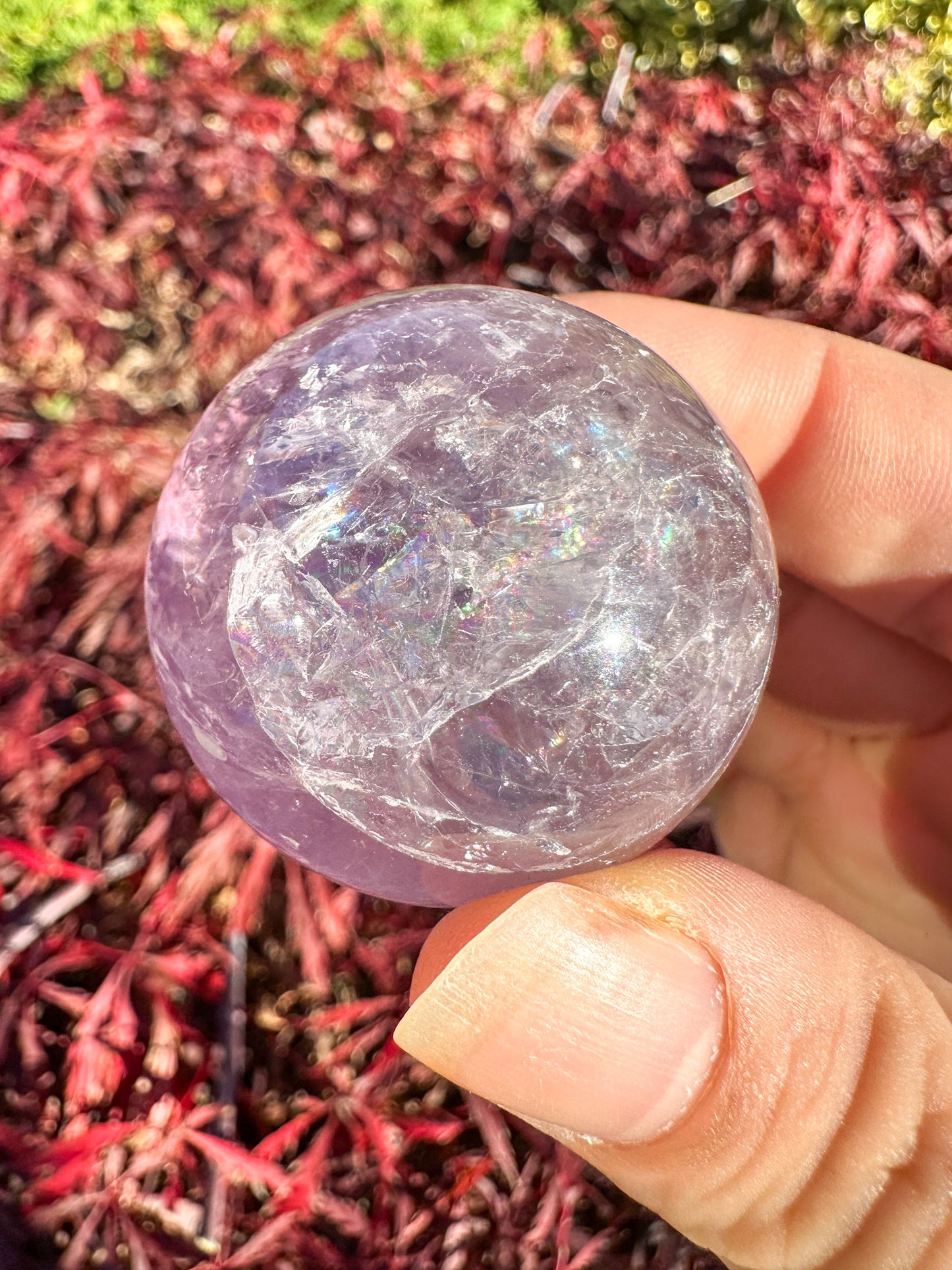 Superb Purple Amethyst Sphere