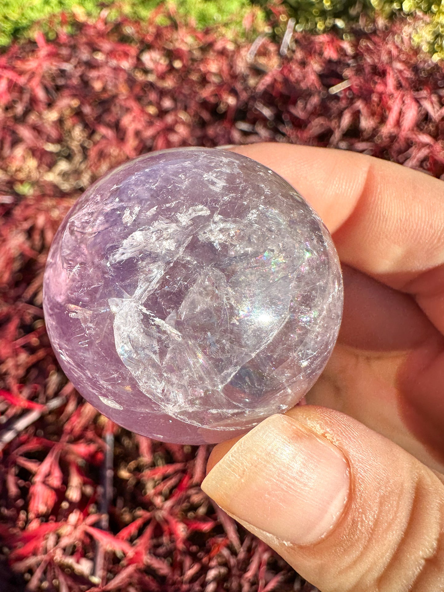 Superb Purple Amethyst Sphere