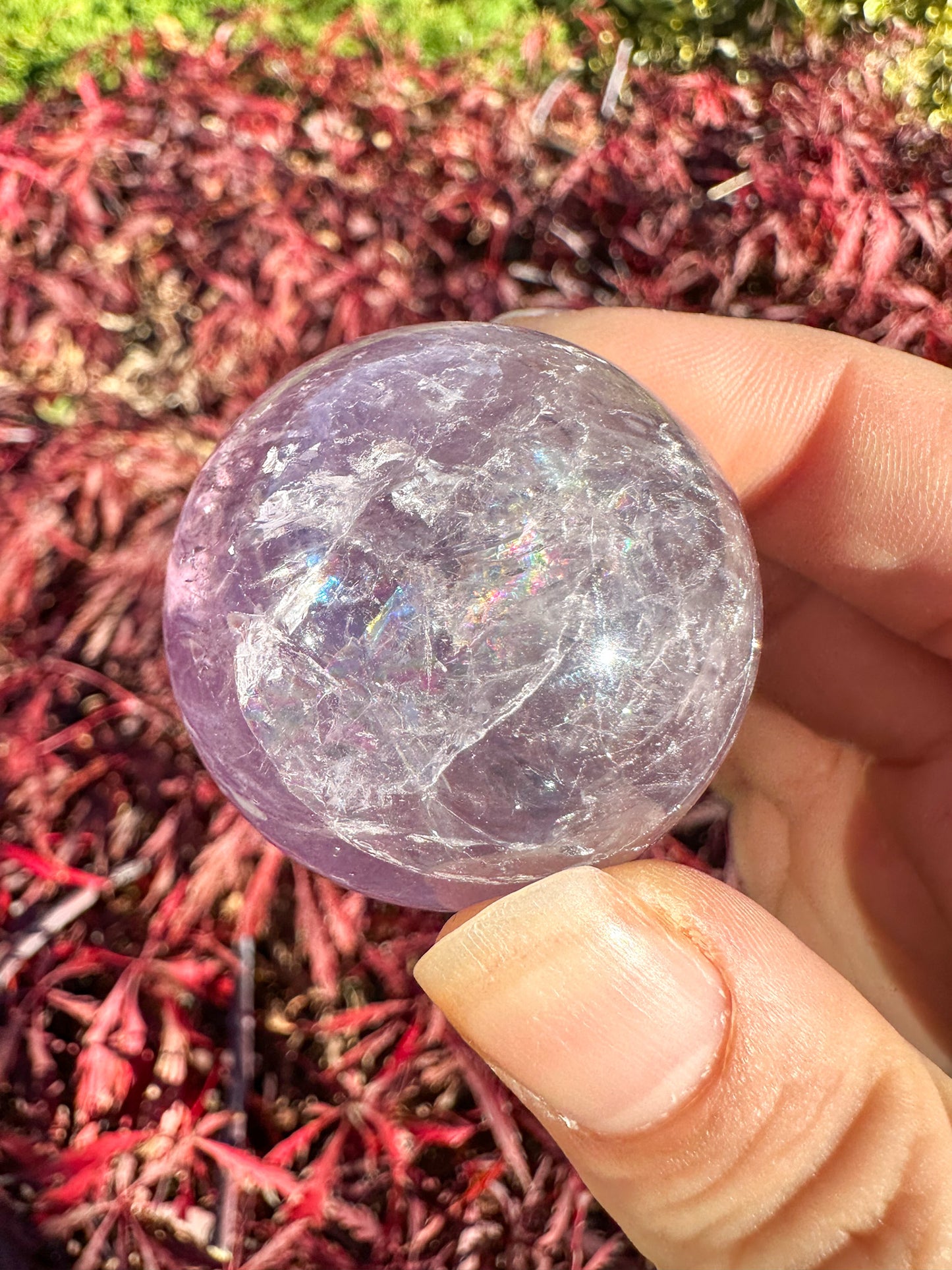 Superb Purple Amethyst Sphere