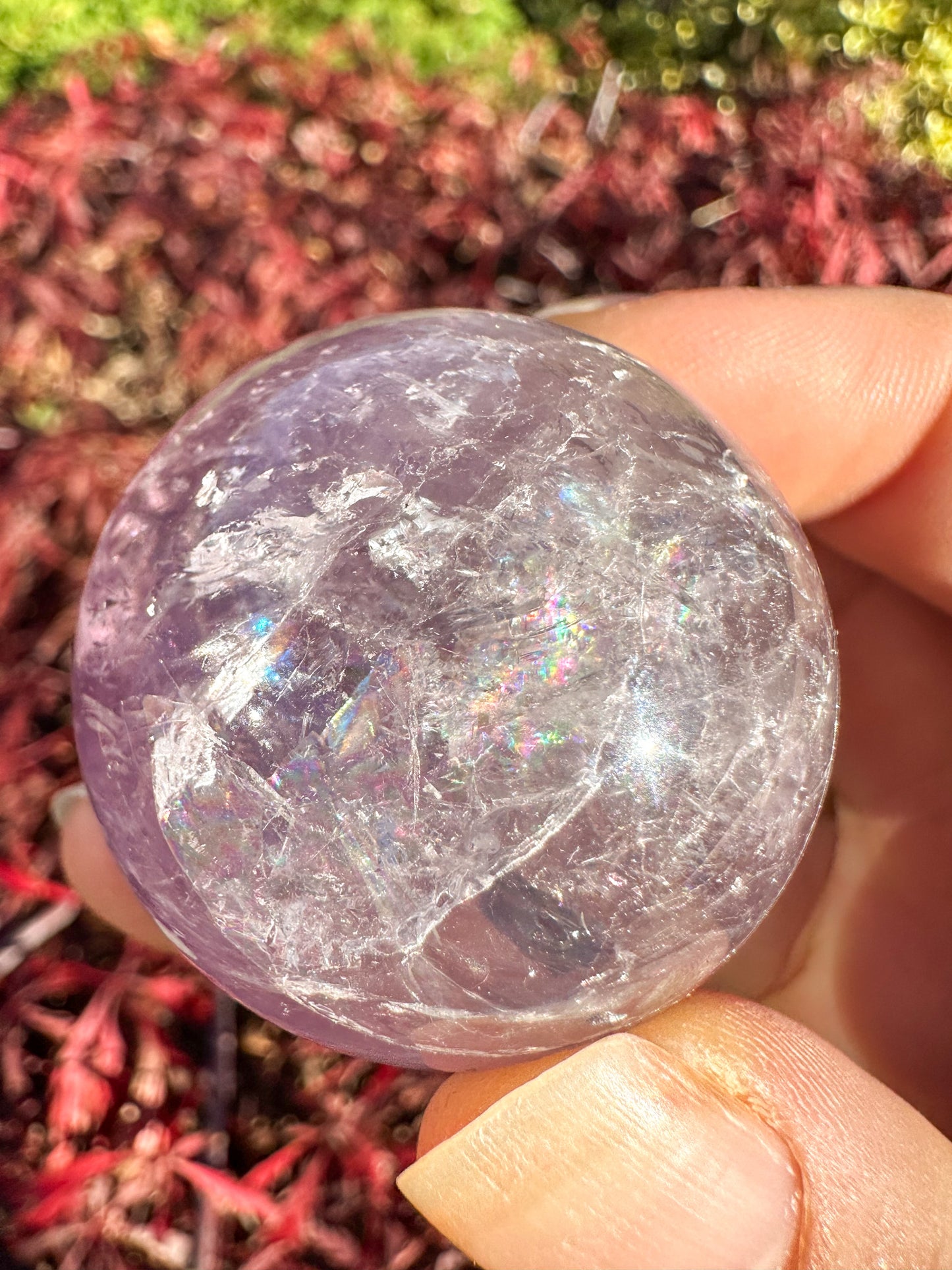 Superb Purple Amethyst Sphere