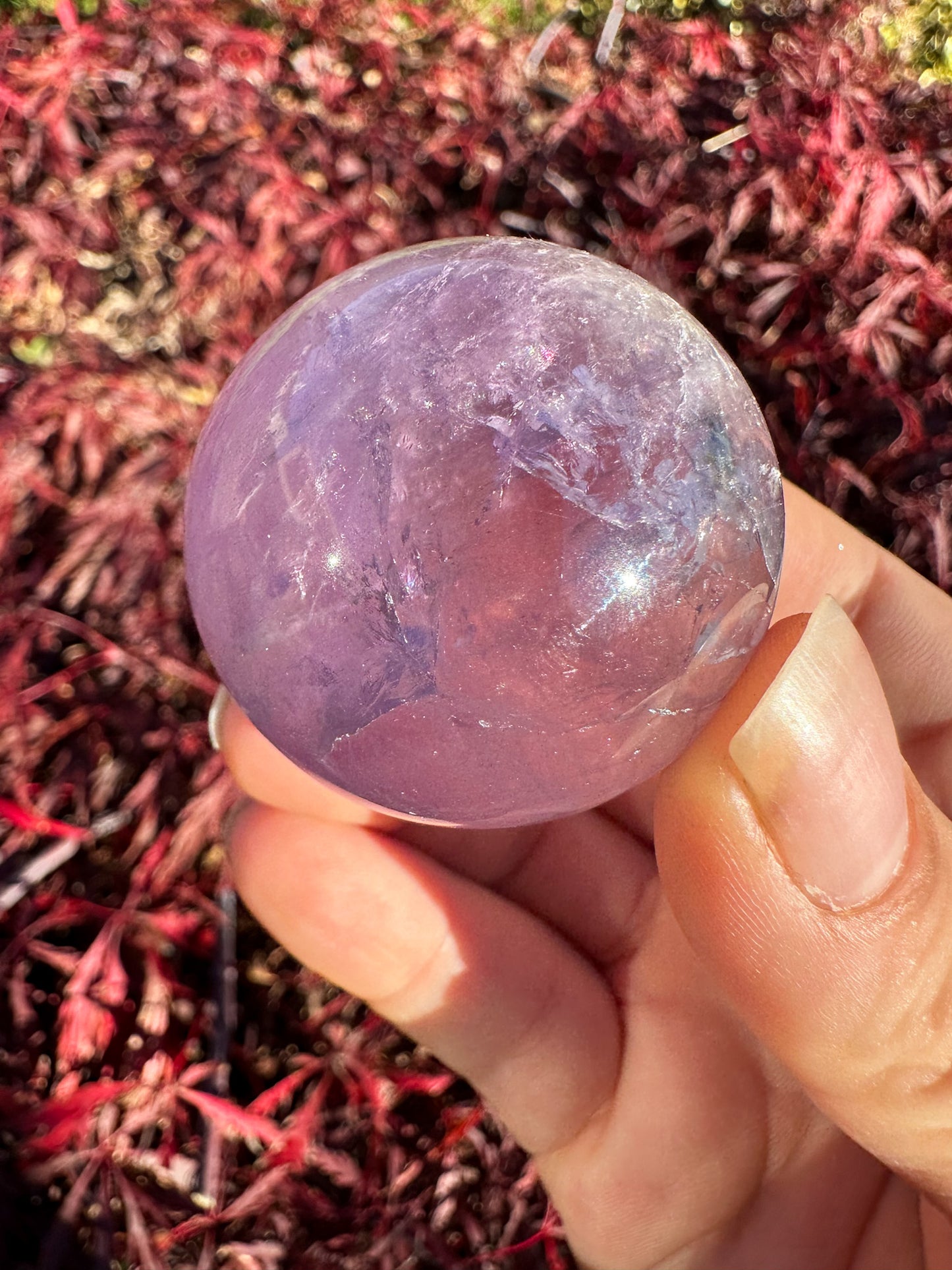 Superb Purple Amethyst Sphere