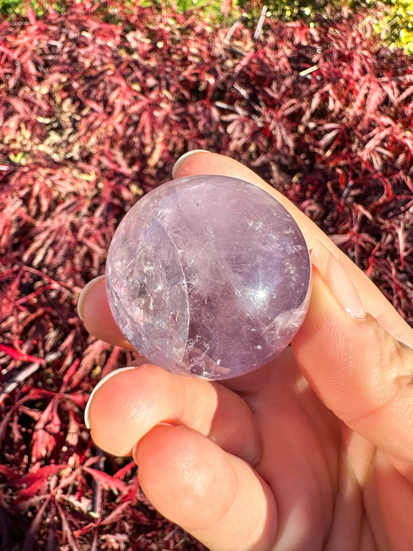 Superb Purple Amethyst Sphere
