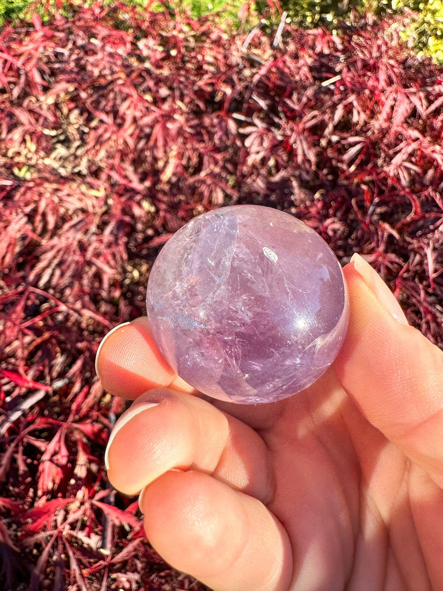Superb Purple Amethyst Sphere