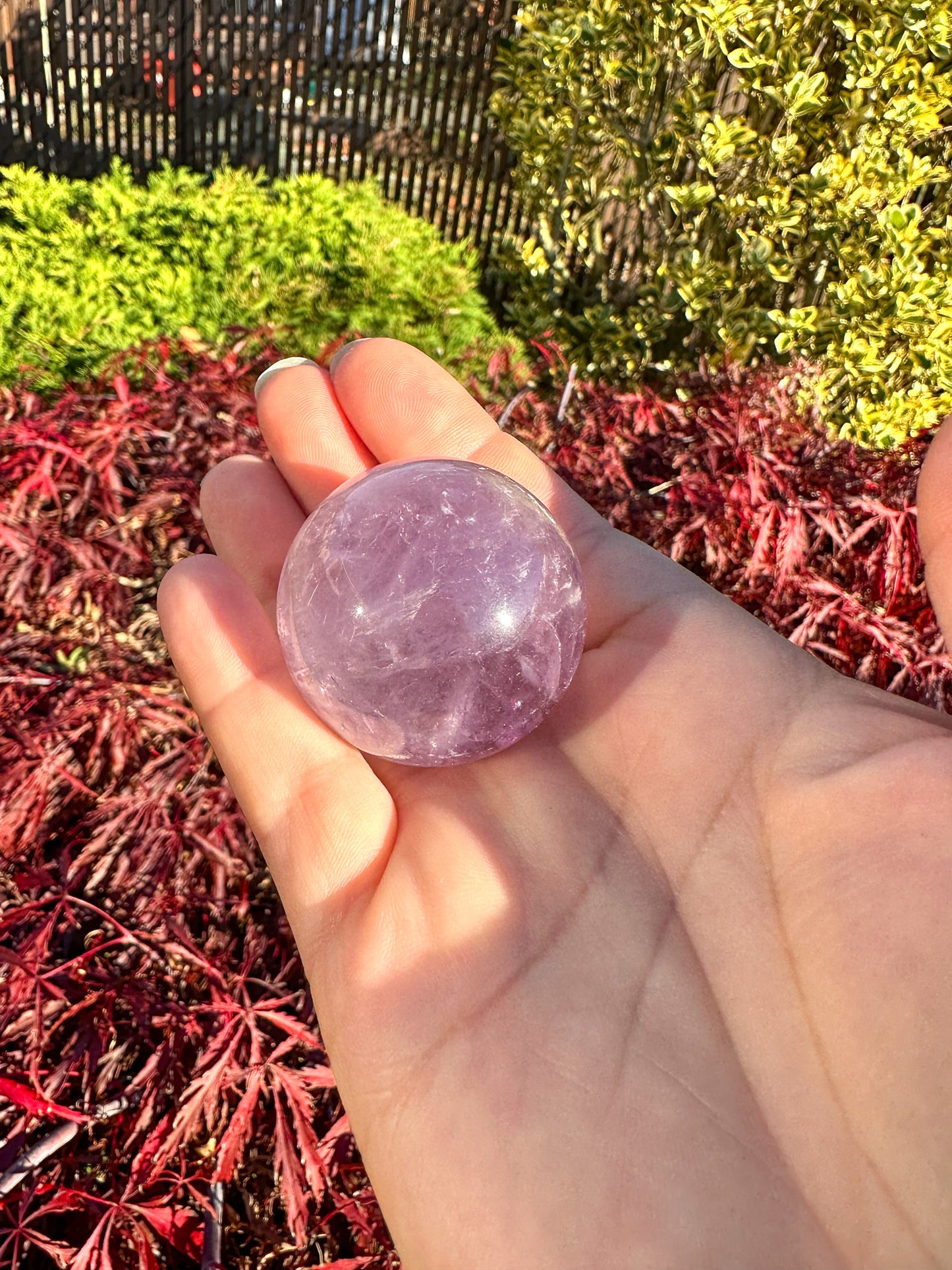 Superb Purple Amethyst Sphere