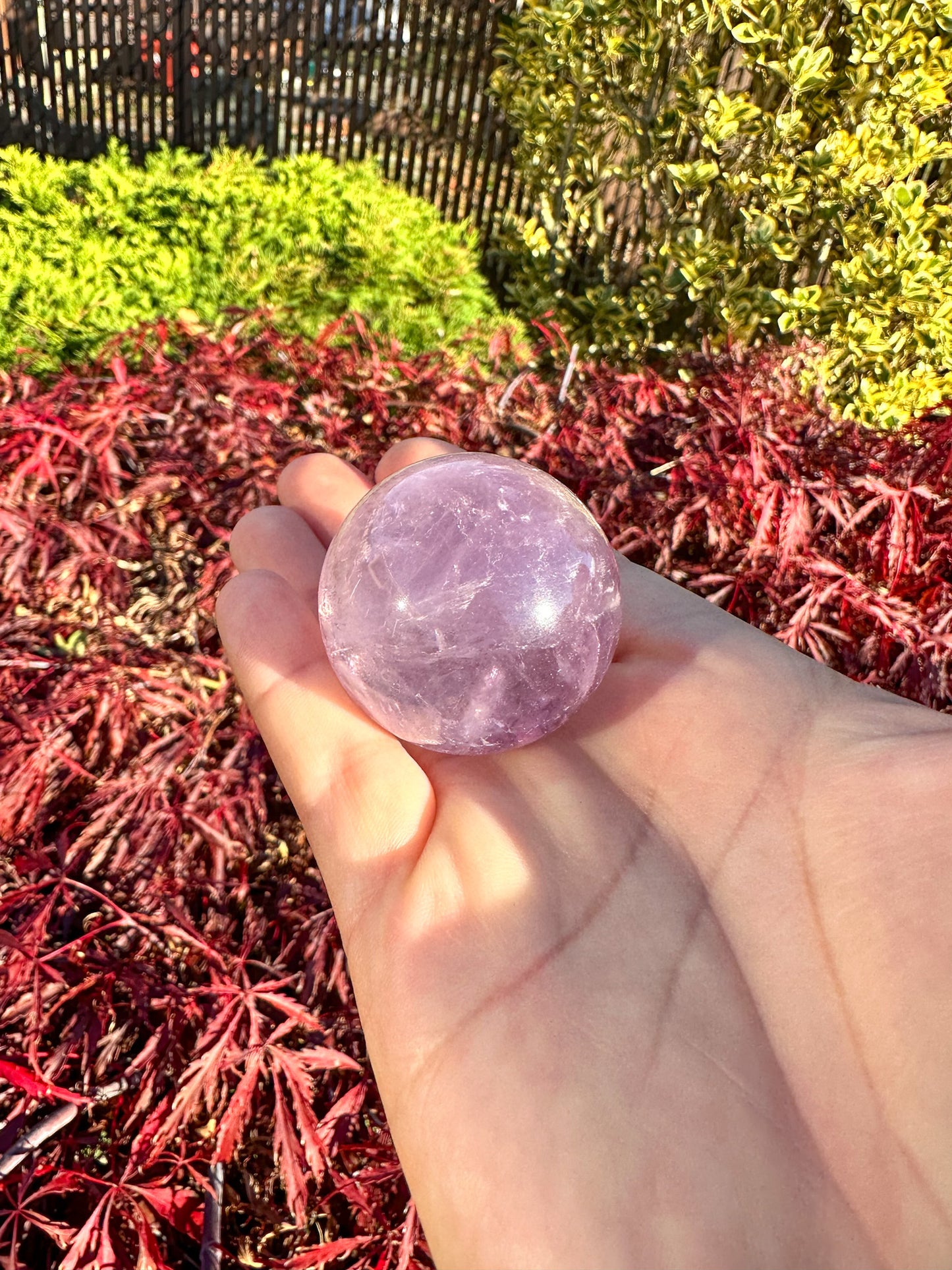 Superb Purple Amethyst Sphere