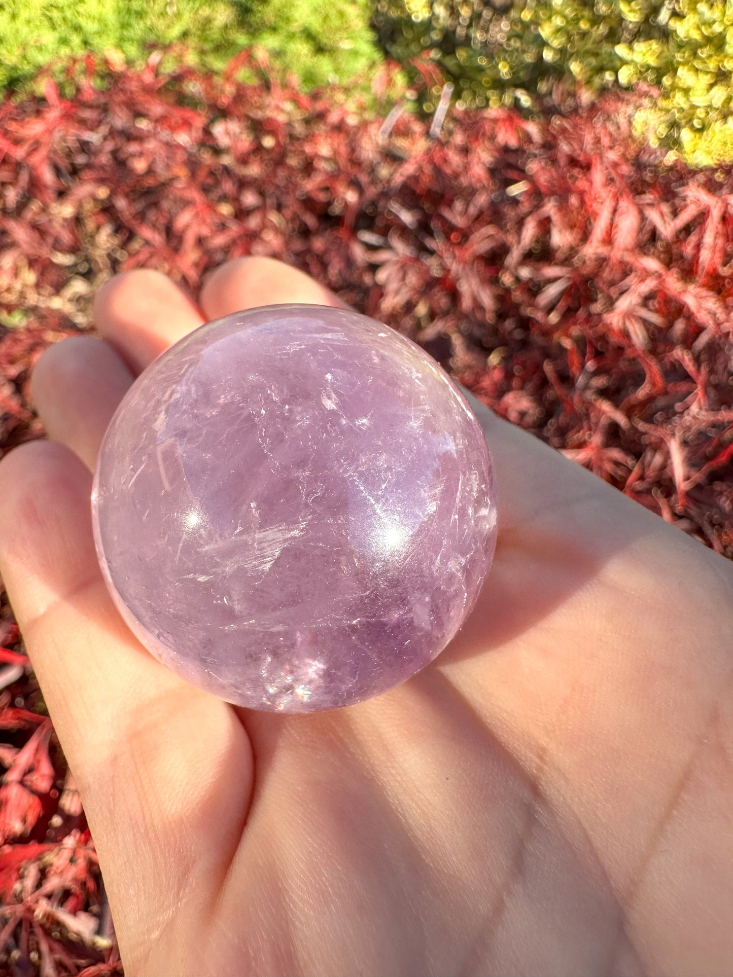 Superb Purple Amethyst Sphere