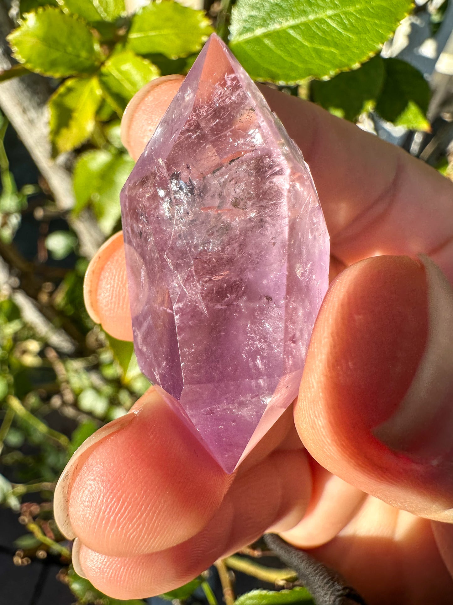 Purple Amethyst Double Terminated Point
