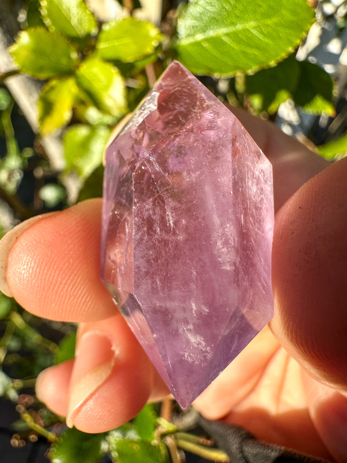 Purple Amethyst Double Terminated Point