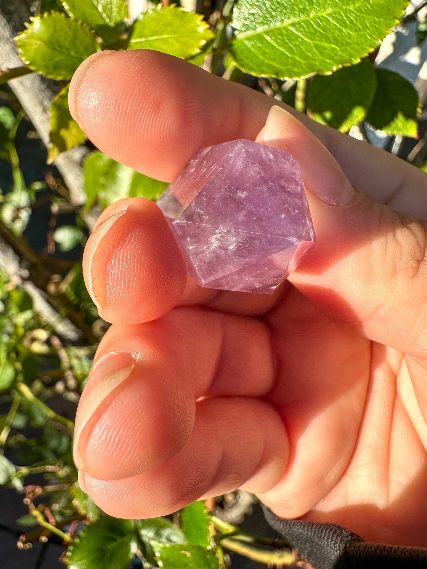 Purple Amethyst Double Terminated Point