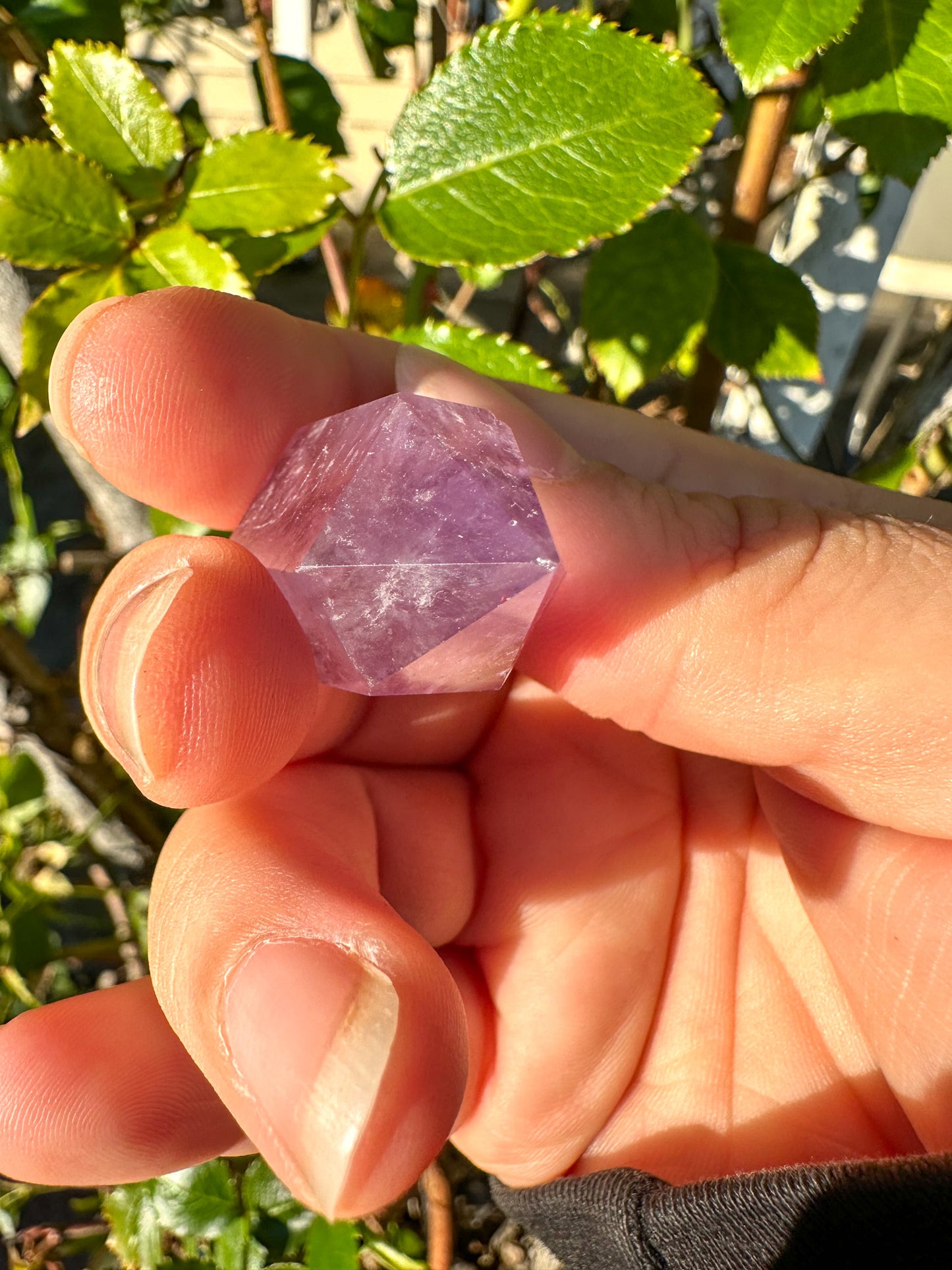 Purple Amethyst Double Terminated Point