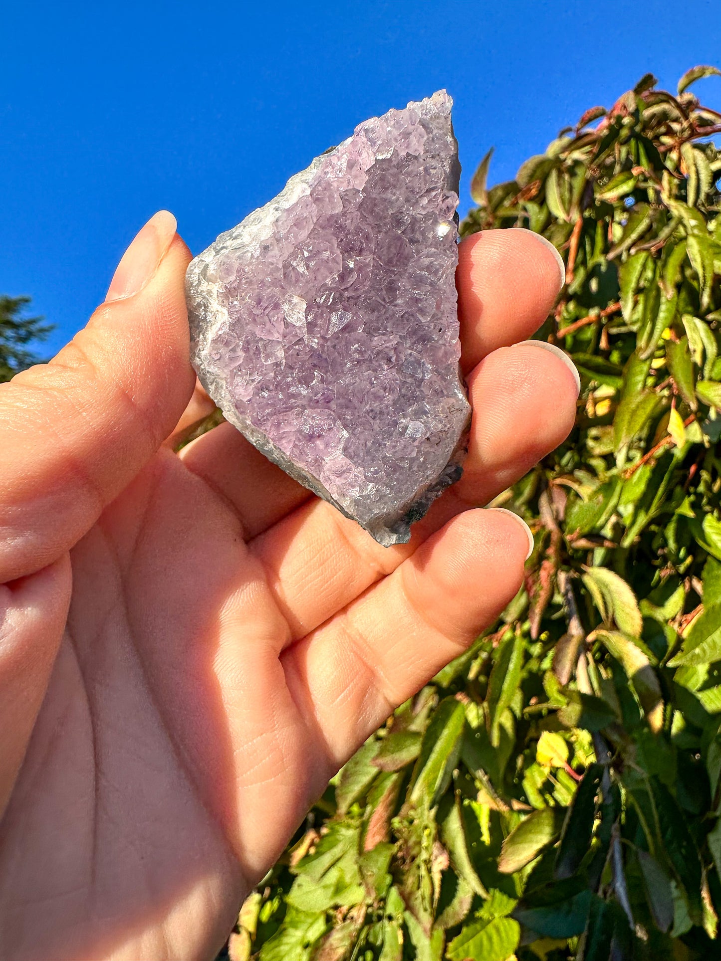 Beautiful Raw Purple Amethyst