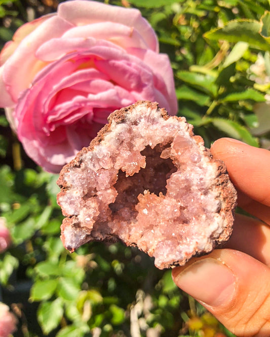 Druzy Raw Pink Amethyst (#1021)