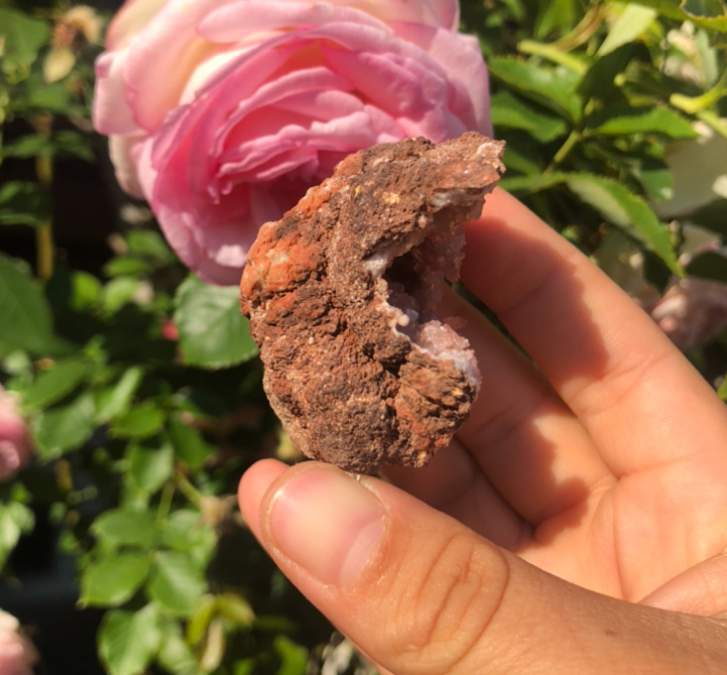 Druzy Raw Pink Amethyst