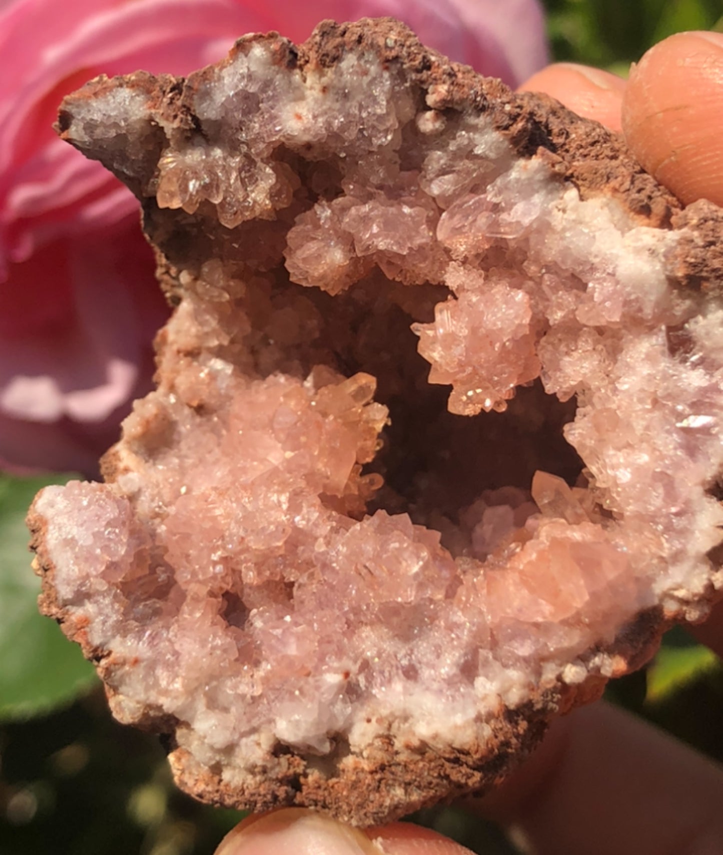 Druzy Raw Pink Amethyst