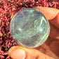 Stunning Rainbow Snowflake Fluorite Sphere (#789)