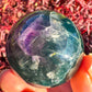 Beautiful Rainbow Fluorite Sphere (#794)