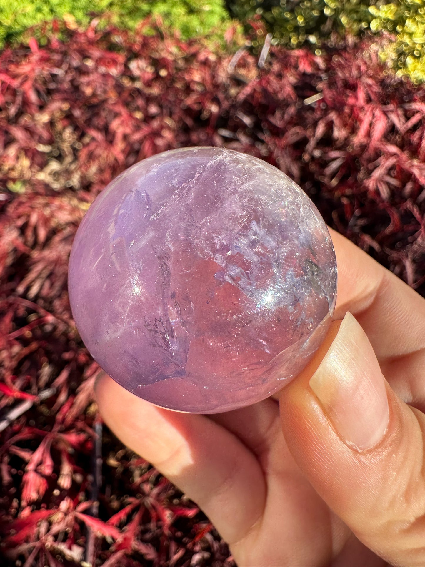 Superb Purple Amethyst Sphere (#963)