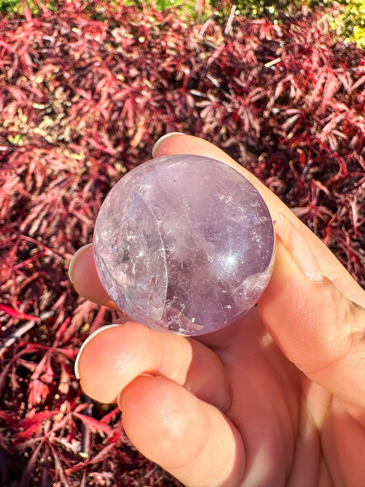 Superb Purple Amethyst Sphere (#963)