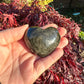 Flashy Gold Sheen Obsidian Small Heart (#996)