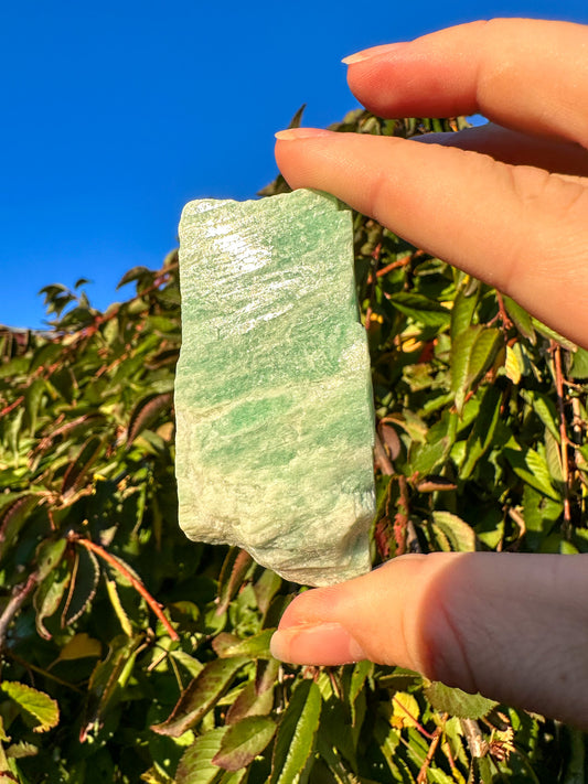 Beautiful Raw Amazonite