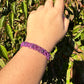 Handwoven Purple Amethyst Bracelets